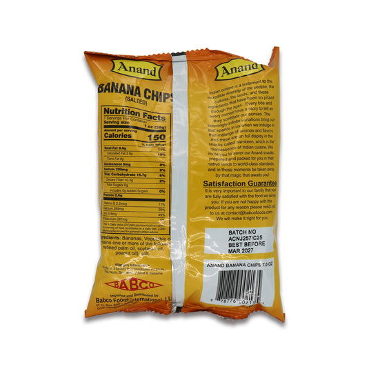 Anand Banana Chips Salted 0.37 Lb