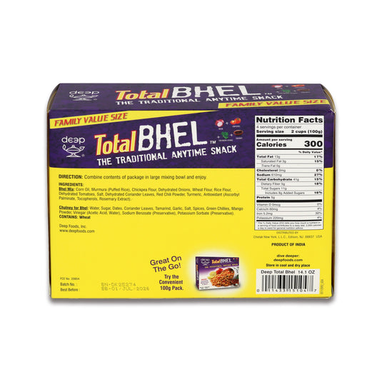 Deep Total Bhel Big 0.88 Lb