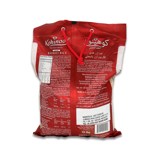 Kohinoor Everyday Basmati Rice 10 Lb
