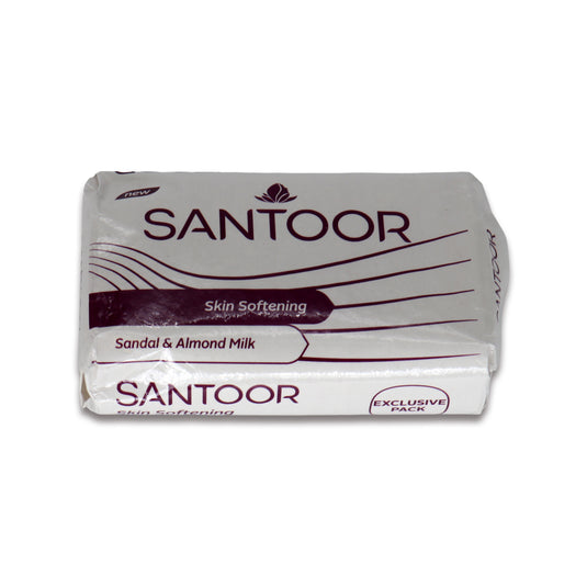Santoor Sandal & Almond Milk 180 G