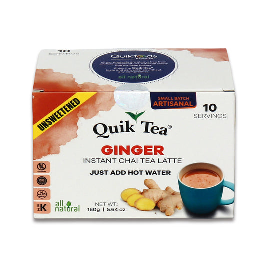 Quik Tea Masala Ginger Unsweetened 5 Ct