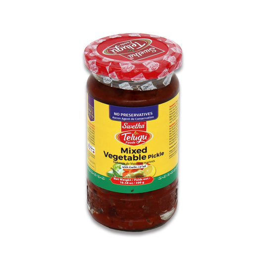 Swetha Telugu Mixed Vegetable With Garlic 0.66 Lb