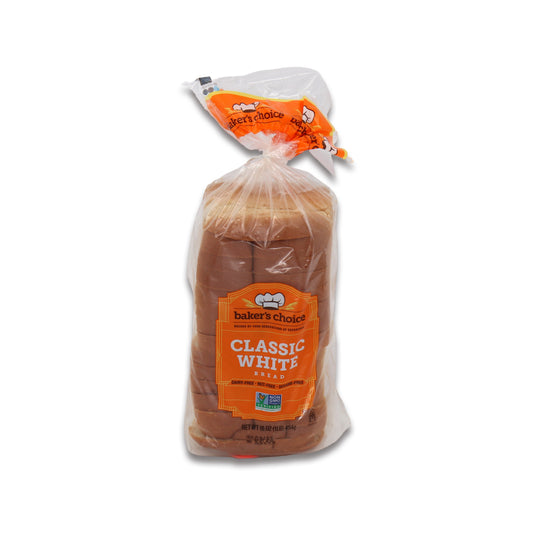 Bakers Choice Classic White Bread 1 Lb