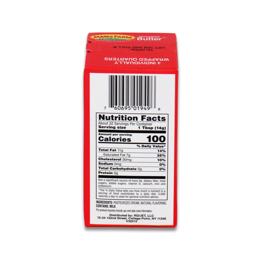 James Unsalted Butter 1 Lb