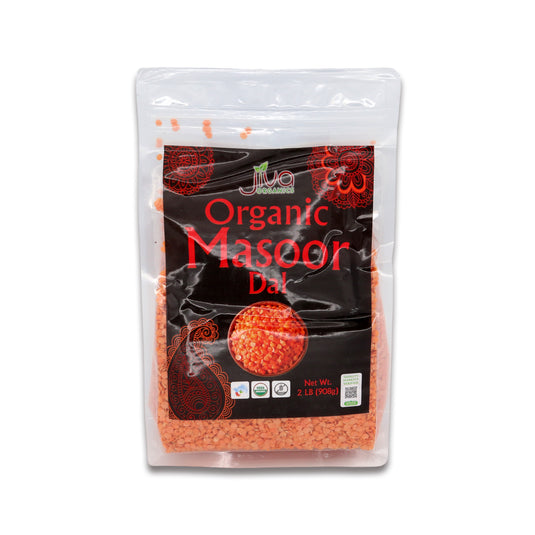 Jiva Organic Masoor Dal 2 Lb