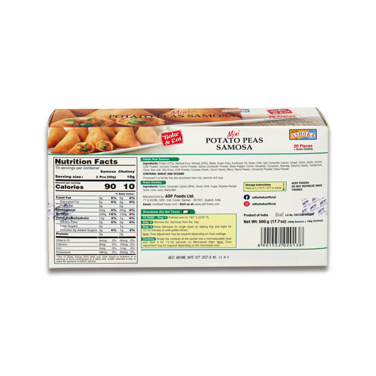 Ashoka Potato and Peas Samosa 20 Pc