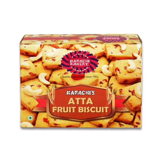 Karachi Atta Fruit Biscuits 0.88 Lb