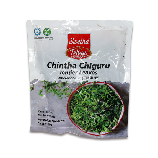 Telugu Chintha Chiguru Tender Leaves 100 Gm