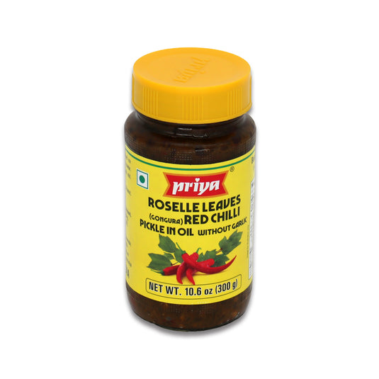Priya Without Garlic Gongura Red Chilli 0.66 Lb