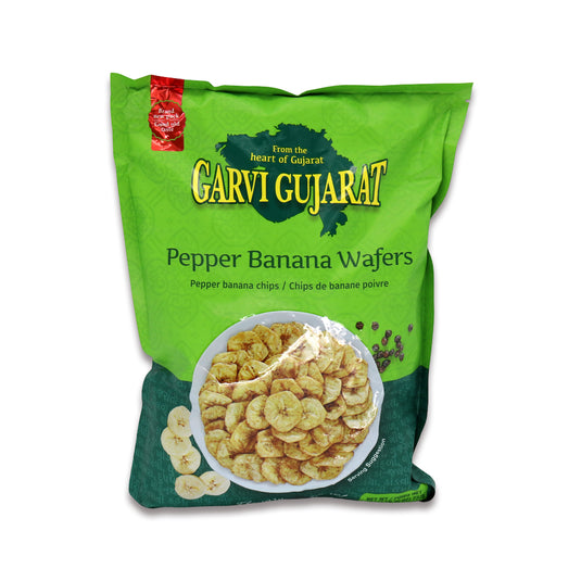 Garvi Gujarat Pepper Banana Wafer 1.6 Lb