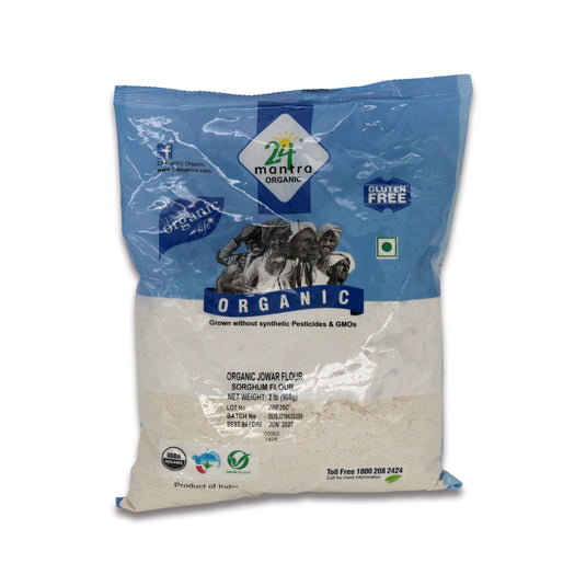 24 Mantra Jowar Flour 2 Lb