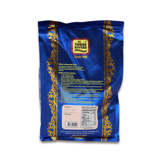 Three Rivers Basmati Rice 20 Lb
