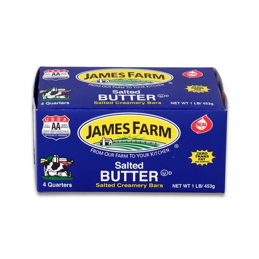 James Farm Salted Butter 1 Lb