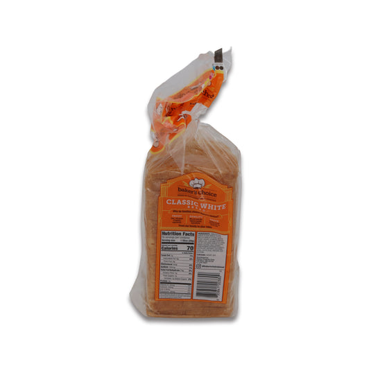 Bakers Choice Classic White Bread 1 Lb
