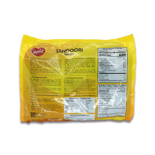 Vadilal Tandoori Naan 16 Pc