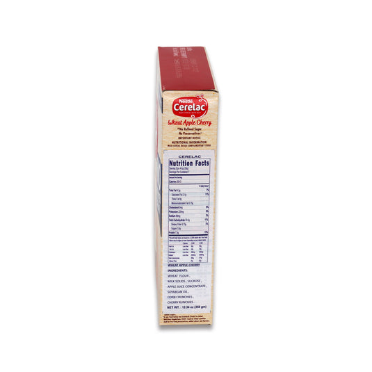 Nestle Cerelac Wheat Apple Cherry 400 Gm