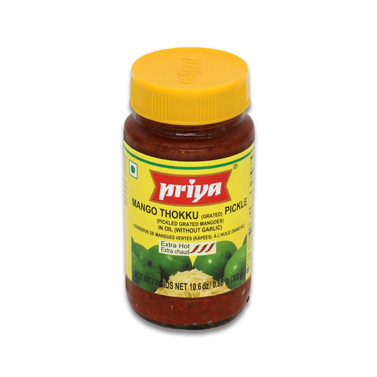 Priya Without Garlic Mango Thokku 0.66 Lb